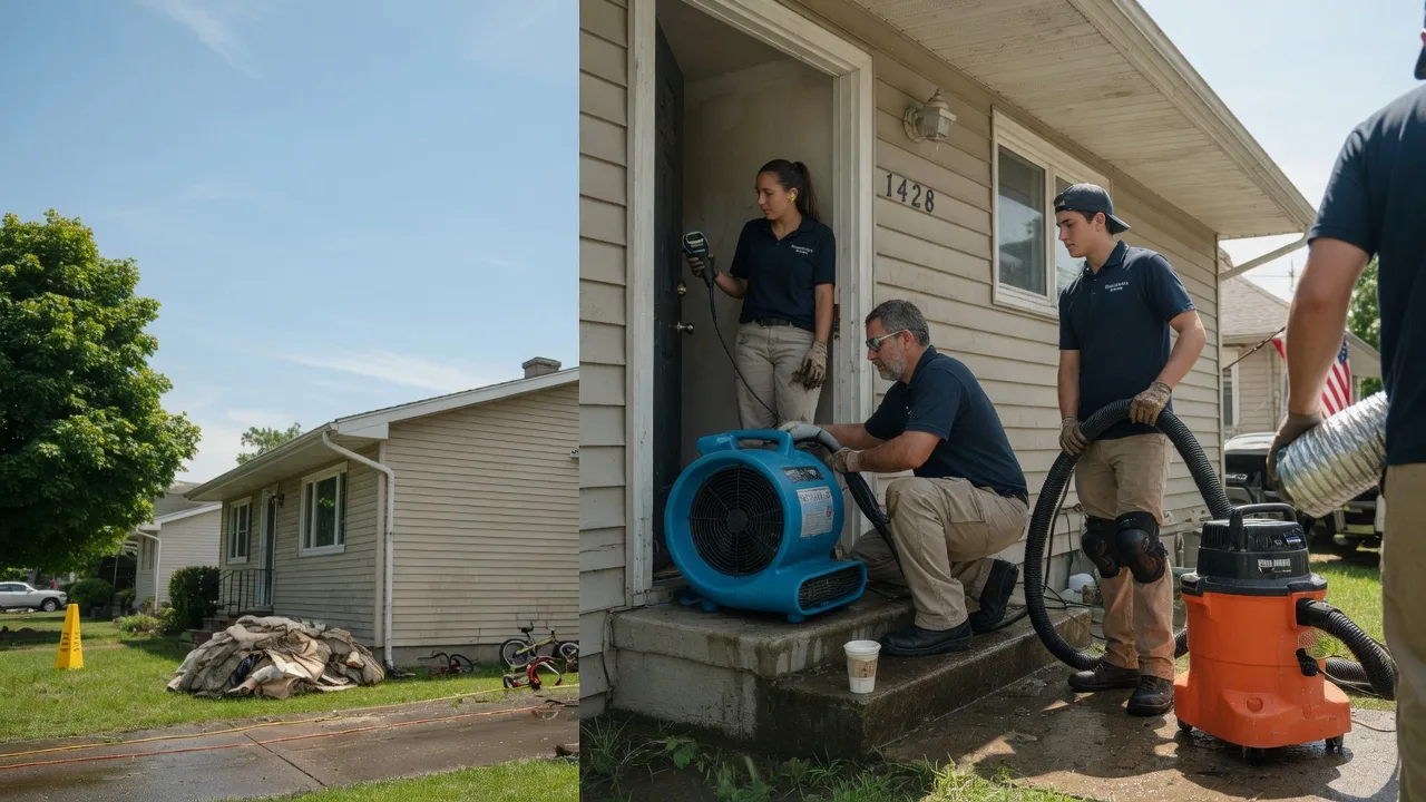 Water Damage Restoration in Kouts, IN near me